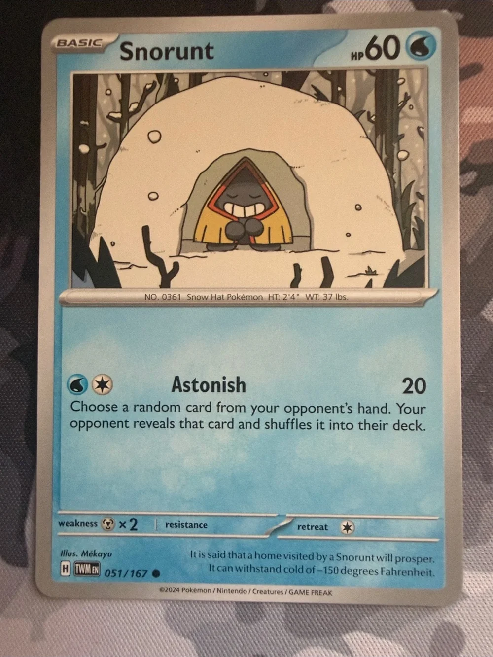 Snorunt & Glalie Evolution Collection Lot | 5 Pokémon Cards | ✨5/$25✨